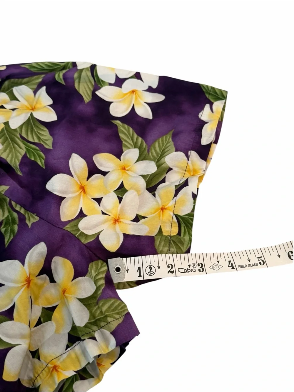 Hawaii Station Purple Plumeria Hawaiian Shirt Shorts Set 5-6